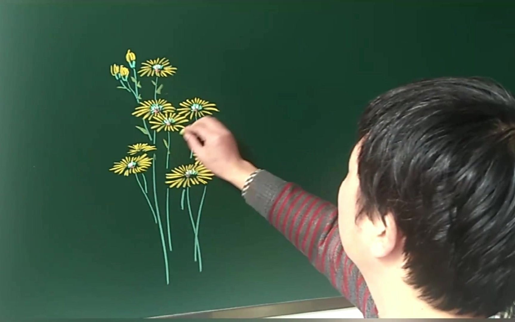 Vẽ hoa cúc bằng phấn sẽ mang lại cho bạn những trải nghiệm về nghệ thuật đầy đủ cảm xúc. Mỗi nét vẽ từ bàn tay khéo léo đều được dàn dựng tinh tế và đem lại cho bạn sự ấn tượng và sảng khoái. Hãy xem ngay hình ảnh liên quan để đắm mình trong nghệ thuật.