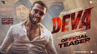 Deva 🌟 Official Teaser | Shahid Kapoor ❤️ Pooja Hegde | Rosshan Andrrews 🎬 In Cinemas 31st January