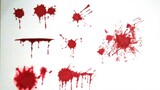 【MarkerPenTutorial】How to draw blood stains (simple)