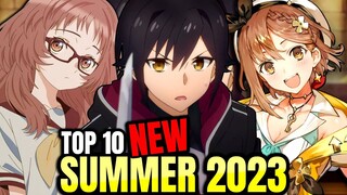 Top 10 NEW Anime to Watch Summer 2023