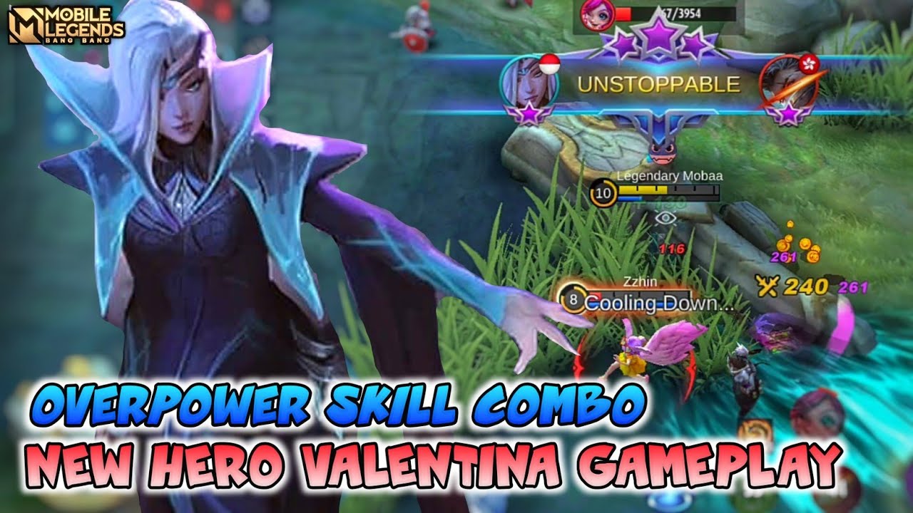 Valentina Mobile Legends , Valentina Gameplay Best Build And Skill Combo -  BiliBili