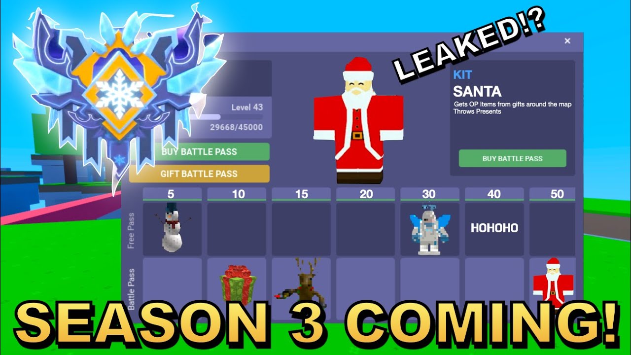 Roblox BedWars on X: 🌟 SEASON 7 IS HERE! 🏅 New Battle Pass 🔥 4 Kits (2  out now, 2 Coming Soon) 👀 HUGE CORE GAME CHANGES! 📈 Player Levels 🌱 And