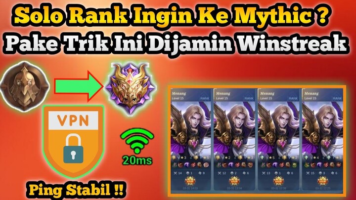 Cara Cepat Naikin Rank Ke Mythic Season 25 Mobile Legends Terbaru 2022 - Lawan Musuh Gampang