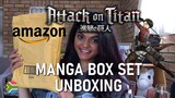 Attack On Titan Vol 1-4 Manga Box Set AMAZON Unboxing | South African YouTuber