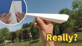 [Life] Papercraft: The Paper Dart that Can Fly Very Far