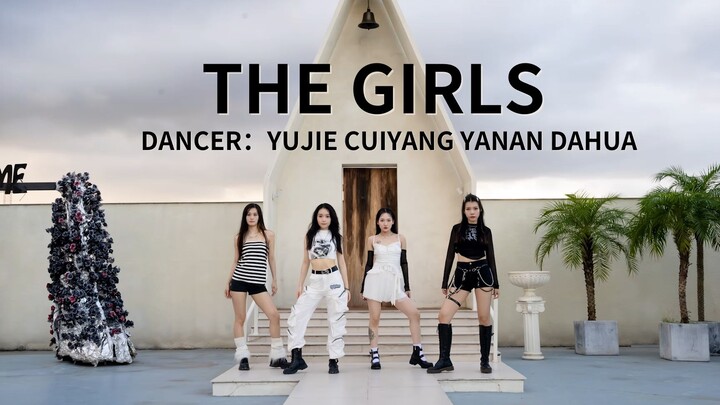 BLACKPINK《THE GIRLS》速翻外景拍摄，这么好看的舞蹈都给我学！