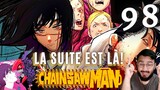 CHAINSAW MAN 98 - LE GRAND RETOUR ET LA NOUVELLE MAKIMA ! QU'EST DEVENU DENJI ?! - REVIEW MANGA