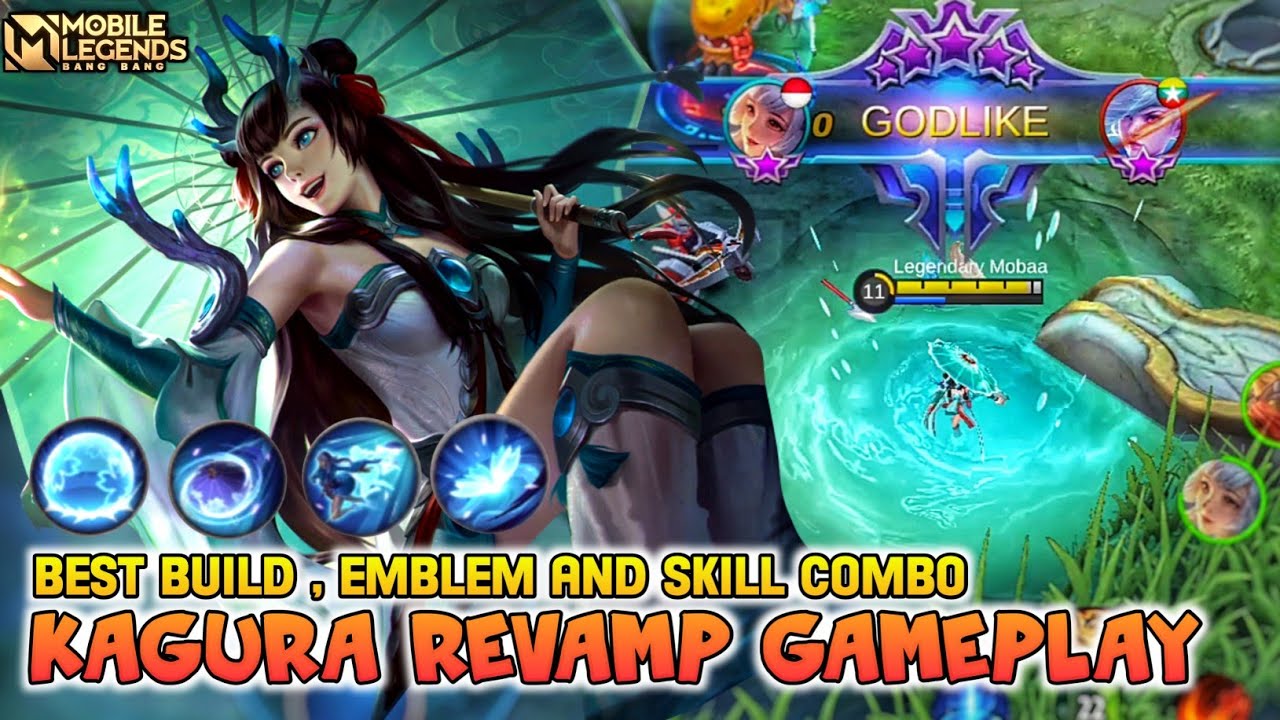 Kagura Revamp 2021 Legendary Gameplay - Mobile Legends Bang Bang 