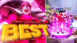 BEST UNIT IN THE GAME!! YOU CANT KILL HIM! BISON PVP & PVE SHOWCASE (Street Fighter Duel)