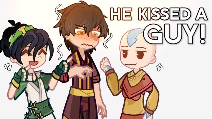 He kissed a GUY! | ft. Zukka, Toph & Aang | ATLA