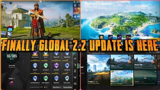 Finally Global 2.2 Update Pubg Is Here | BGMI 2.2 Update मुश्किल है | How to Update 2.2 Pubg Mobile