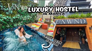 LUXURY HOSTEL in MANILA with Roof Deck JACUZZI - UNWND Lux Hostel - Makati