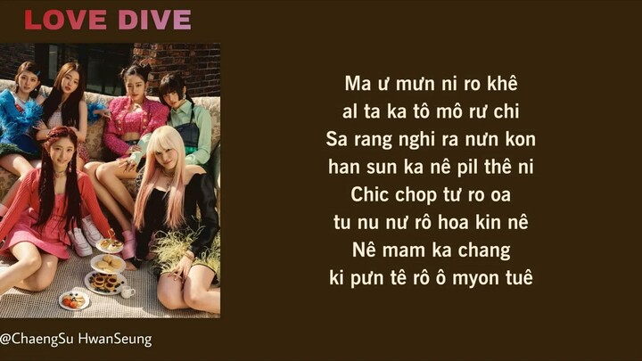 [Phiên âm tiếng Việt] LOVE DIVE - IVE