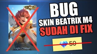 BUG SKIN BEATRIX M4 50 DIAMOND SUDAH DI FIX !! SKIN AKAN DI TARIK MOONTON ?