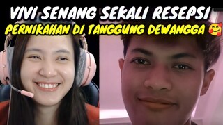 VIVI SENANG SEKALI || RESEPSI PERNIKAHAN DI TANGGUNG DEWANGGA