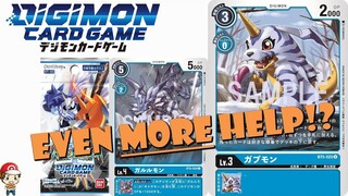 Great New Gabumon and Garurumon Give EVEN MORE Help to the Best Decks! (Digimon TCG Battle of Omega)