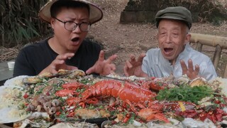 Countryside Recipe & Mukbang | Welcome to the Seafood Feast!