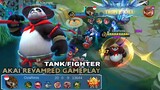 New Akai Revamped Gameplay - Mobile Legends Bang Bang