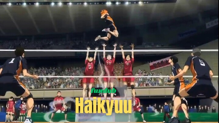 Fundub:Haikyuu Boom Jump ‼️