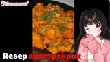 【cooking】Resep Ayam Pokpok Saos Pedas Manis