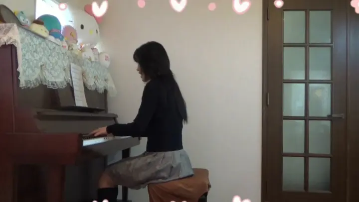 [Music] "Shikimori's Not Just a Cutie" ED Piano + Singing