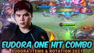 EUDORA ITEMS 2021 ONE HIT DELETE GAMEPLAY BY 👑MAGE KING👑 DOOFENSMIRTZZ