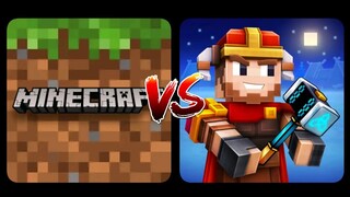 Minecraft PE VS Pixel Gun 3D