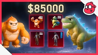 85,000 UC for ALL NEW PETS (GODZILLA & KONG)