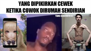 Yang Sebenarnya Dilakukan Cowok Saat Di Rumah Sendirian.. (Workout Njir)