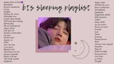BTS sleeping playlist