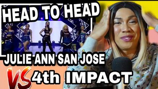 WORLD-CLASS performance from Julie Anne San Jose and 4th Impact! | All-Out Sundays [REACTION VIDEO]