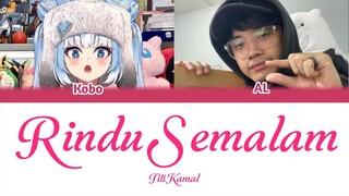 Titi Kamal - Rindu Semalam | Cover by Kobo Kanaeru & Alfachri (Ai Cover Song)