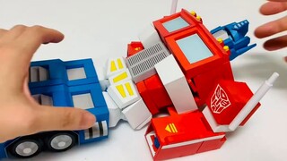 Bản thân mình bị sốc! Mô hình giấy mịn có thể thay đổi và di chuyển MP01 Optimus Prime!