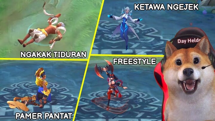 ACTION NGEJEK BARU MOBILE LEGENDS ! BIKIN MUSUH KESAL MELIHAT NYA WKWK