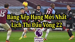 Kết Quả Ngoại Hạng Anh Vòng 21 - Bảng Xếp Hạng Mới Nhất - Lịch Thi Đấu Vòng 22