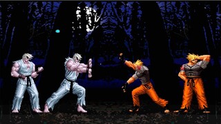 Kof Mugen Infernowalker Ken Vs Master Ryo.