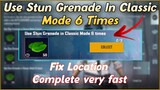 Use Stun Grenade In Classic Mode 6 Times | Use Stun Grenade In Classic Mode 15 Times