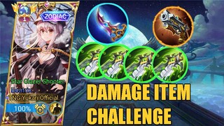 Damage Item Only Challenge✓ |Beatrix Gameplay | Mobile Legends✓