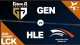 GEN vs HLE (All Game) | Highlight LCK Mùa Hè 2020 | Highlight  Summer 2020 | HLE vs Gen.G