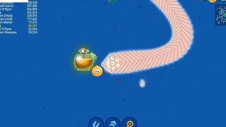 WormsZone.io # 129 Game of earthworms - Vùng Giun Đất , top 1 vui nhộn ,kịch tín