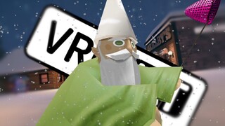 Crawly Gnome Wizard Visits Places in VR! (VRchat Funny Moments)