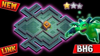 NEW BUILDER HALL 6 BASE WITH LINK REPLAY PROOF 💪 | BEST BH6 BASE | CLASH OF CLANS
