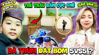 Ruby Bà Trùm “ ĐẶT BOM 5vs5 “ Gặp Ngay Mấy Thánh Trẻ Trâu Bắn Cực Khắm