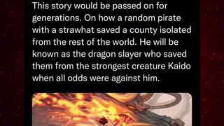 The story of the strawhat pirates