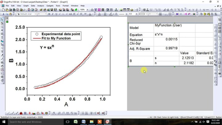 How to define Nonlinear Curve Fitting Function or Build up nonlinear equation in