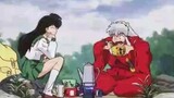 Inuya: Er Gouzi eats instant noodles for the first time, and hears Kagome say that he can ride somet
