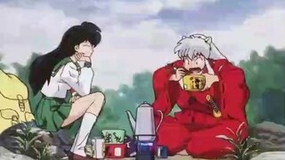 Inuya: Ergouzi กินบะหมี่กึ่งสำเร็จรูปเป็นครั้งแรกและได้ยิน Kagome บอกว่าเขาสามารถไปถึงดวงจันทร์ได้ไม