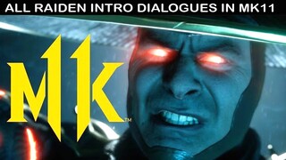 Mortal Kombat 11 - All Raiden Intro Dialogues (COMPLETE)