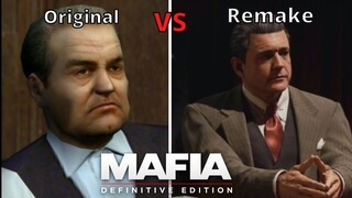 Mafia 1 Remake Vs Original Character Comparison - (Mafia : Definitive Edition)