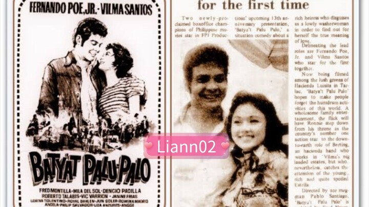 Batyat Palo Palo (1974) Fernando Poe Jr . & Vilma Santos ( FULL MOVIE) #ctto